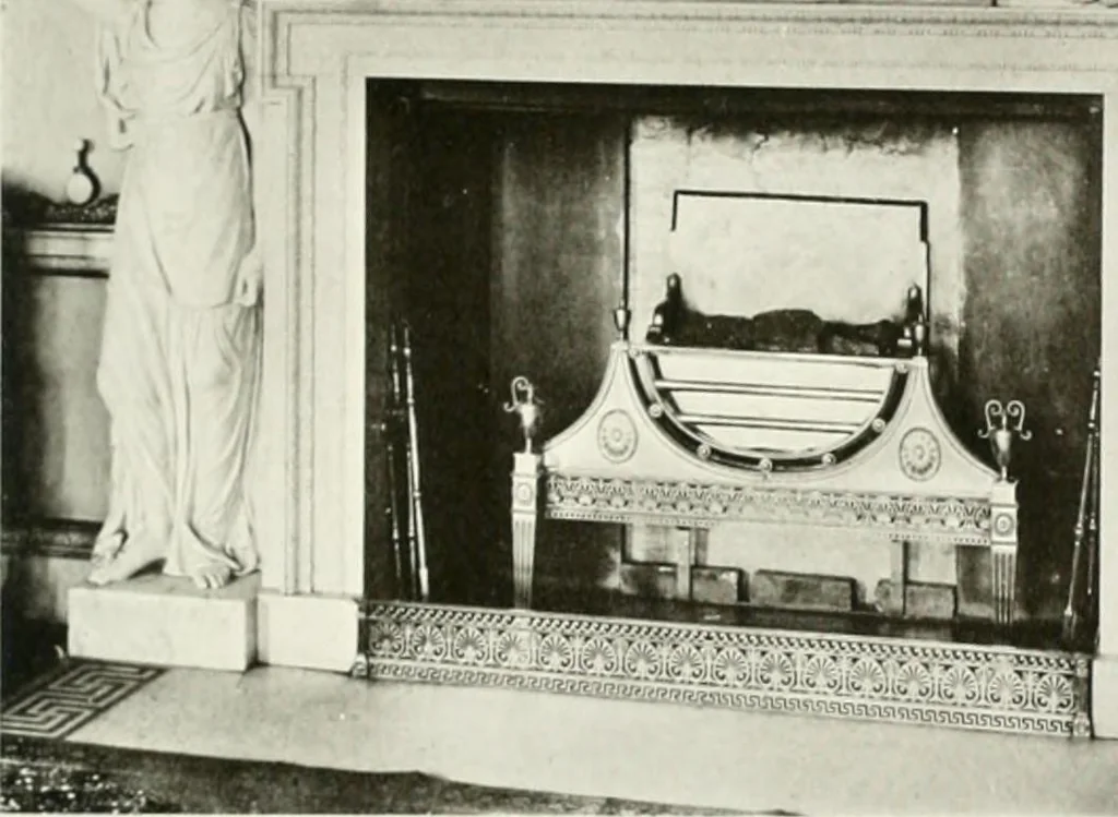 An illustration from Robert Adam & his brothers; their lives, work & influence on English architecture, decoration and furniture, 1916, leaf 132