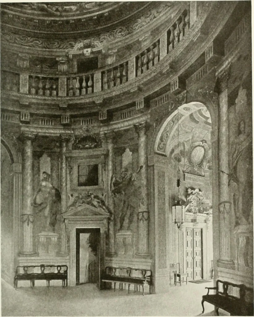 An illustration from Robert Adam & his brothers; their lives, work & influence on English architecture, decoration and furniture, 1916, leaf 152