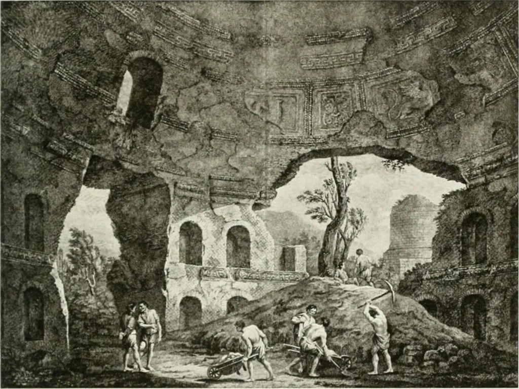 An illustration from Robert Adam & his brothers; their lives, work & influence on English architecture, decoration and furniture, 1916, leaf 166