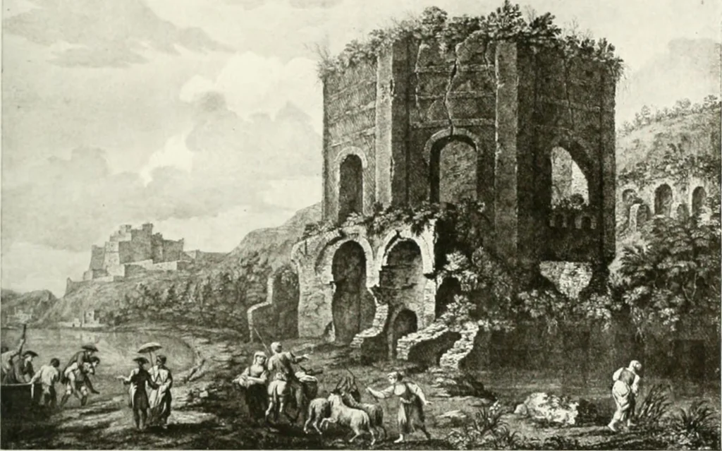 An illustration from Robert Adam & his brothers; their lives, work & influence on English architecture, decoration and furniture, 1916, leaf 168