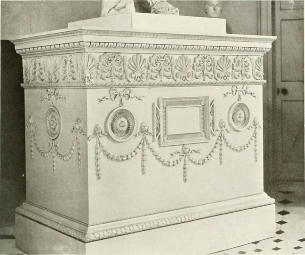 An illustration from Robert Adam & his brothers; their lives, work & influence on English architecture, decoration and furniture, 1916, leaf 176
