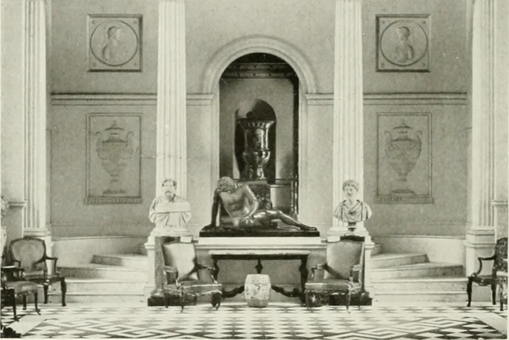 An illustration from Robert Adam & his brothers; their lives, work & influence on English architecture, decoration and furniture, 1916, leaf 179