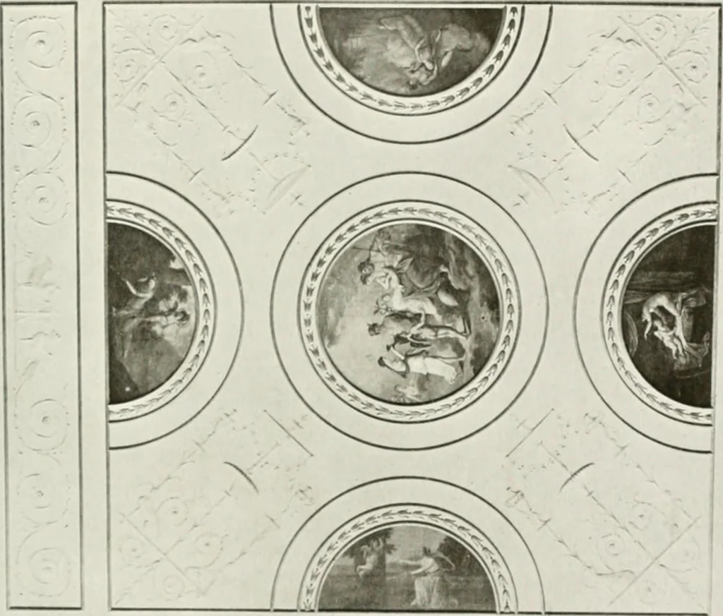 An illustration from Robert Adam & his brothers; their lives, work & influence on English architecture, decoration and furniture, 1916, leaf 188