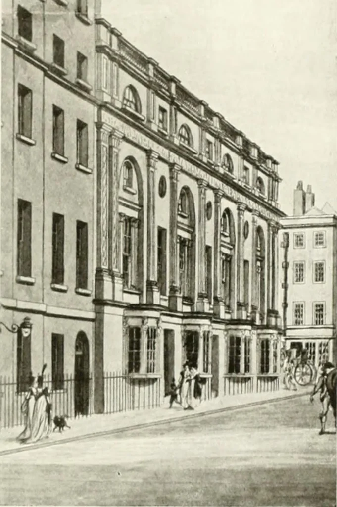 An illustration from Robert Adam & his brothers; their lives, work & influence on English architecture, decoration and furniture, 1916, leaf 190