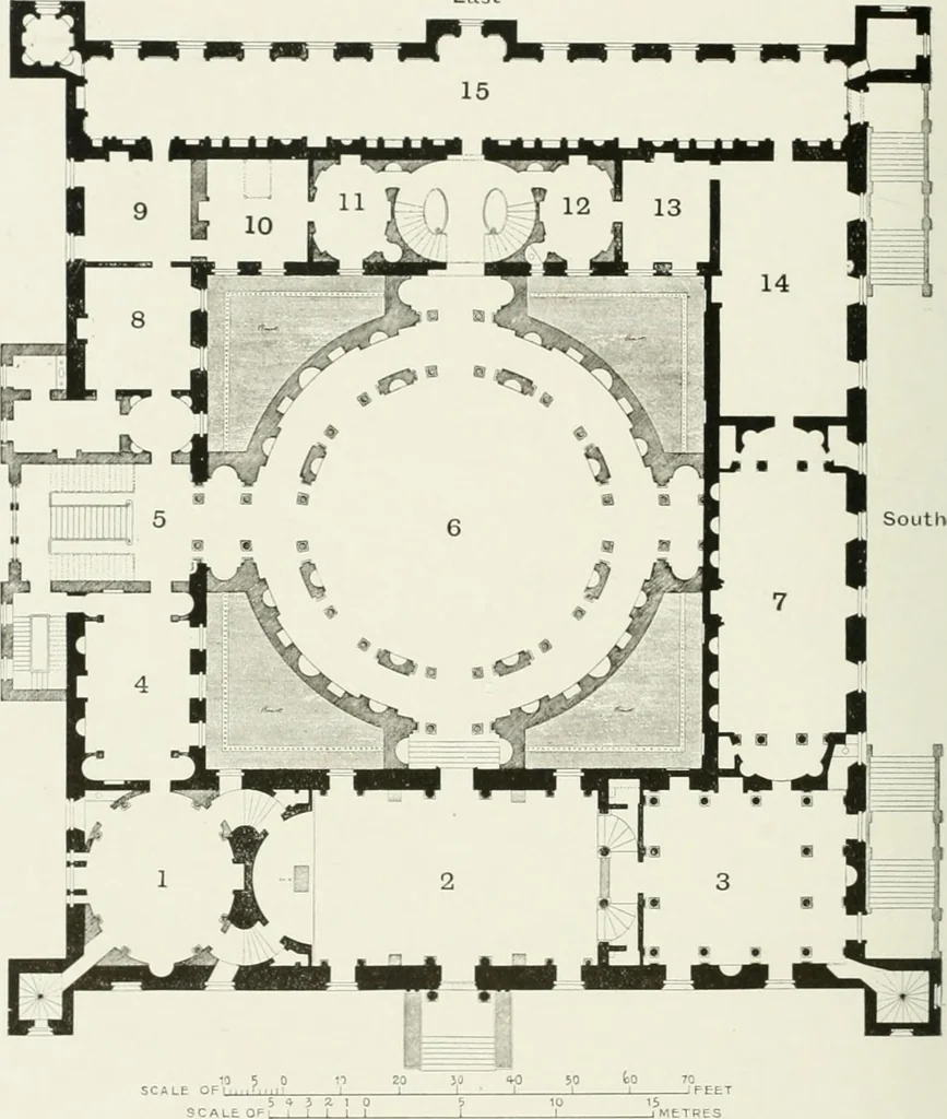 An illustration from Robert Adam & his brothers; their lives, work & influence on English architecture, decoration and furniture, 1916, leaf 193