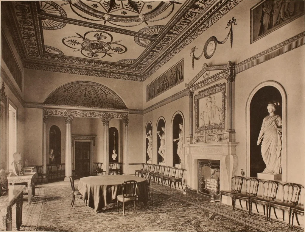 An illustration from Robert Adam & his brothers; their lives, work & influence on English architecture, decoration and furniture, 1916, leaf 197