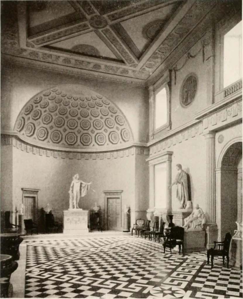An illustration from Robert Adam & his brothers; their lives, work & influence on English architecture, decoration and furniture, 1916, leaf 198