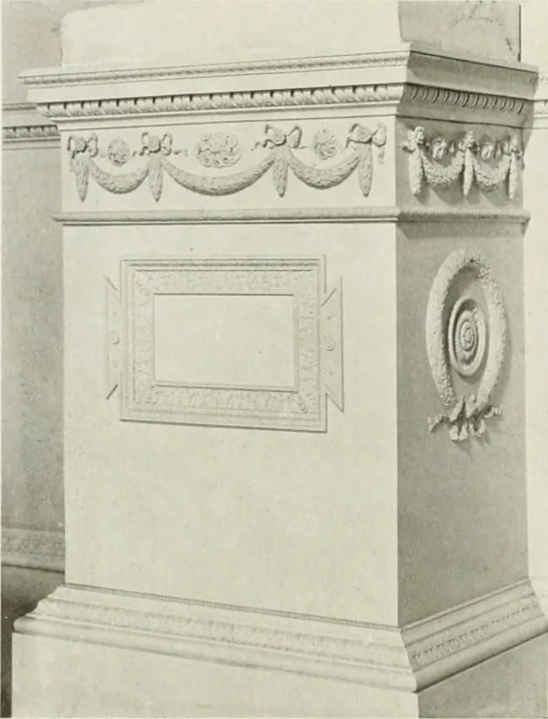 An illustration from Robert Adam & his brothers; their lives, work & influence on English architecture, decoration and furniture, 1916, leaf 199