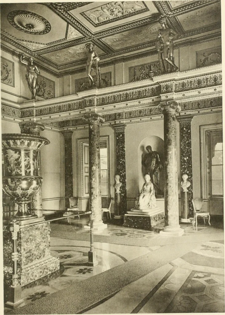 An illustration from Robert Adam & his brothers; their lives, work & influence on English architecture, decoration and furniture, 1916, leaf 200