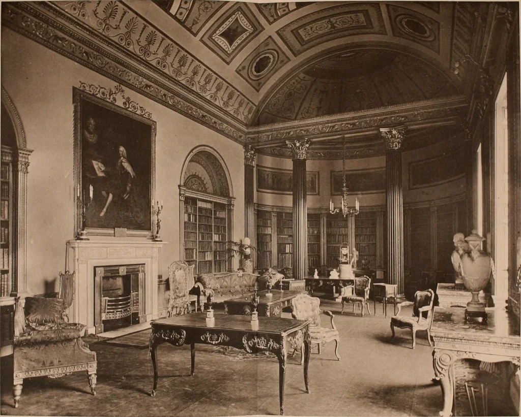 An illustration from Robert Adam & his brothers; their lives, work & influence on English architecture, decoration and furniture, 1916, leaf 213