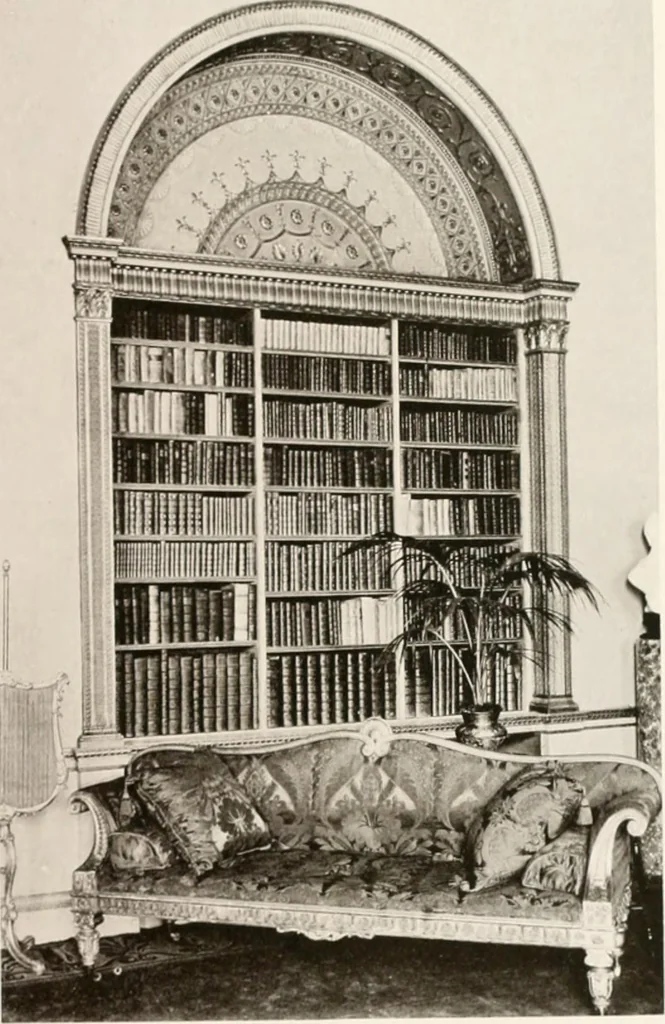 An illustration from Robert Adam & his brothers; their lives, work & influence on English architecture, decoration and furniture, 1916, leaf 214