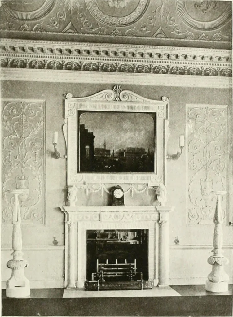 An illustration from Robert Adam & his brothers; their lives, work & influence on English architecture, decoration and furniture, 1916, leaf 224