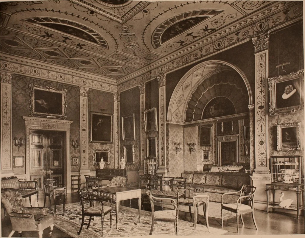 An illustration from Robert Adam & his brothers; their lives, work & influence on English architecture, decoration and furniture, 1916, leaf 227