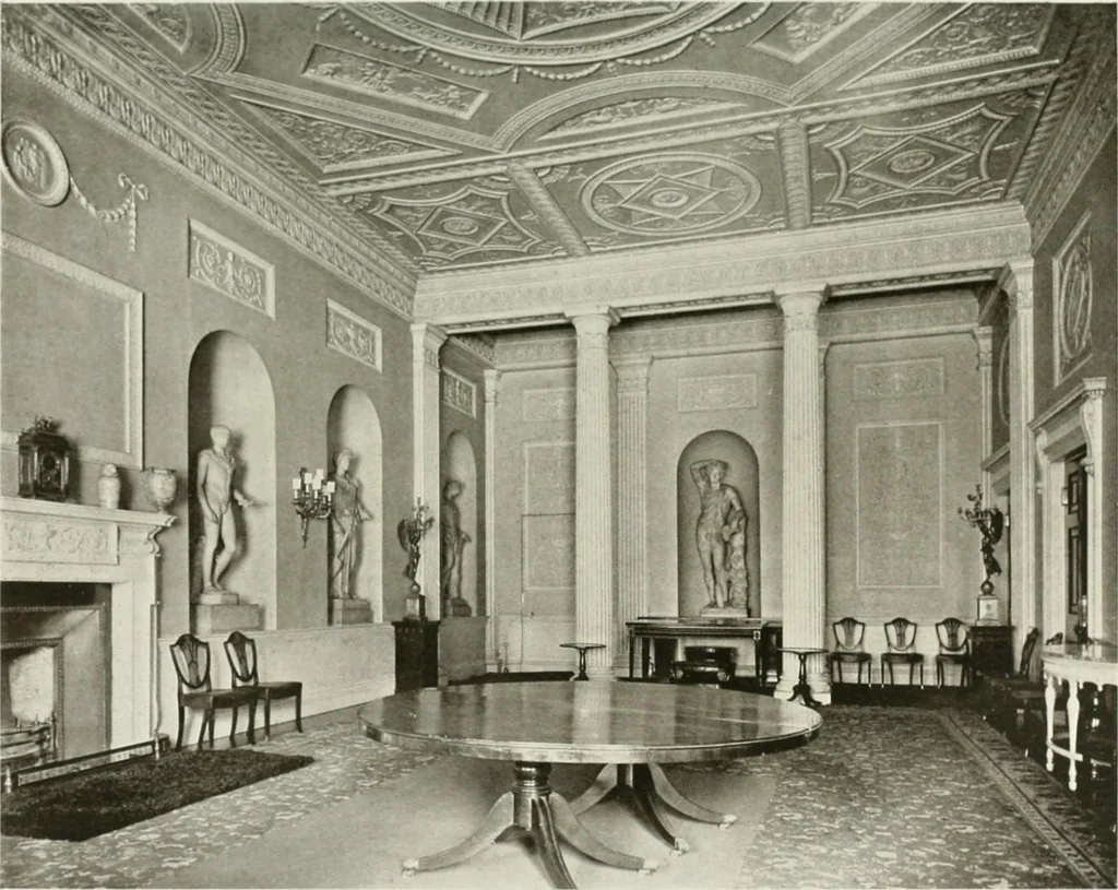 An illustration from Robert Adam & his brothers; their lives, work & influence on English architecture, decoration and furniture, 1916, leaf 230