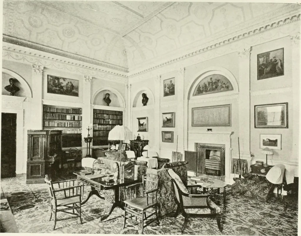 An illustration from Robert Adam & his brothers; their lives, work & influence on English architecture, decoration and furniture, 1916, leaf 238