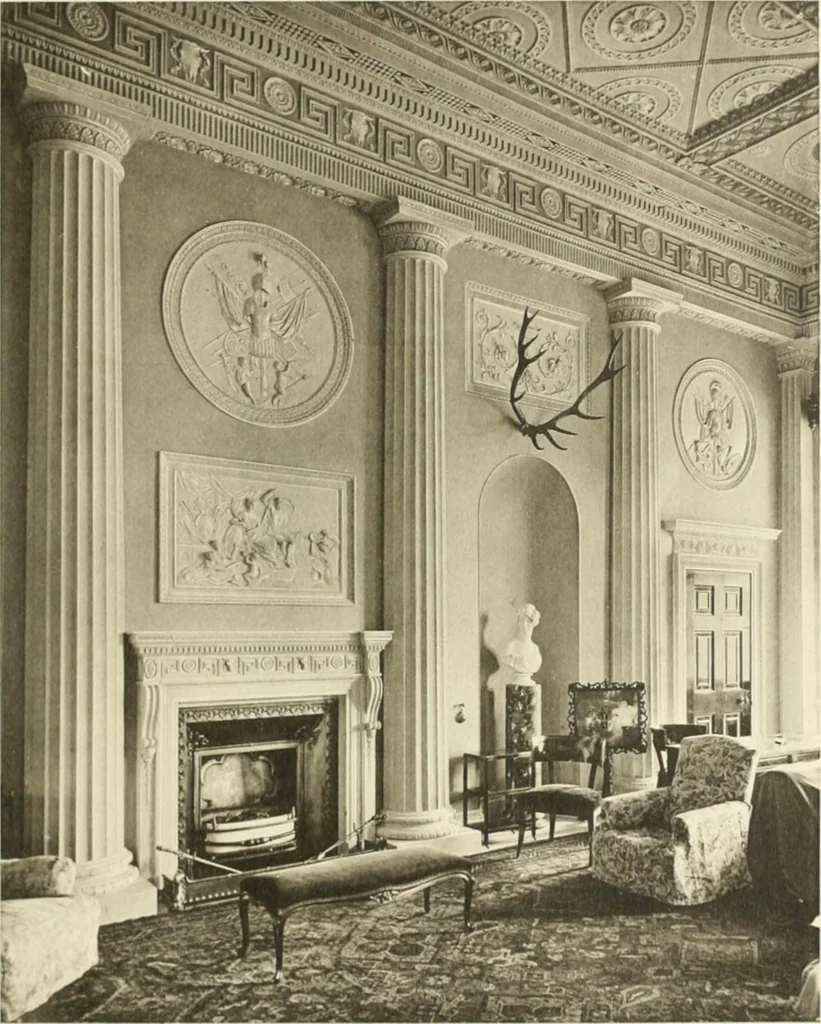 An illustration from Robert Adam & his brothers; their lives, work & influence on English architecture, decoration and furniture, 1916, leaf 240