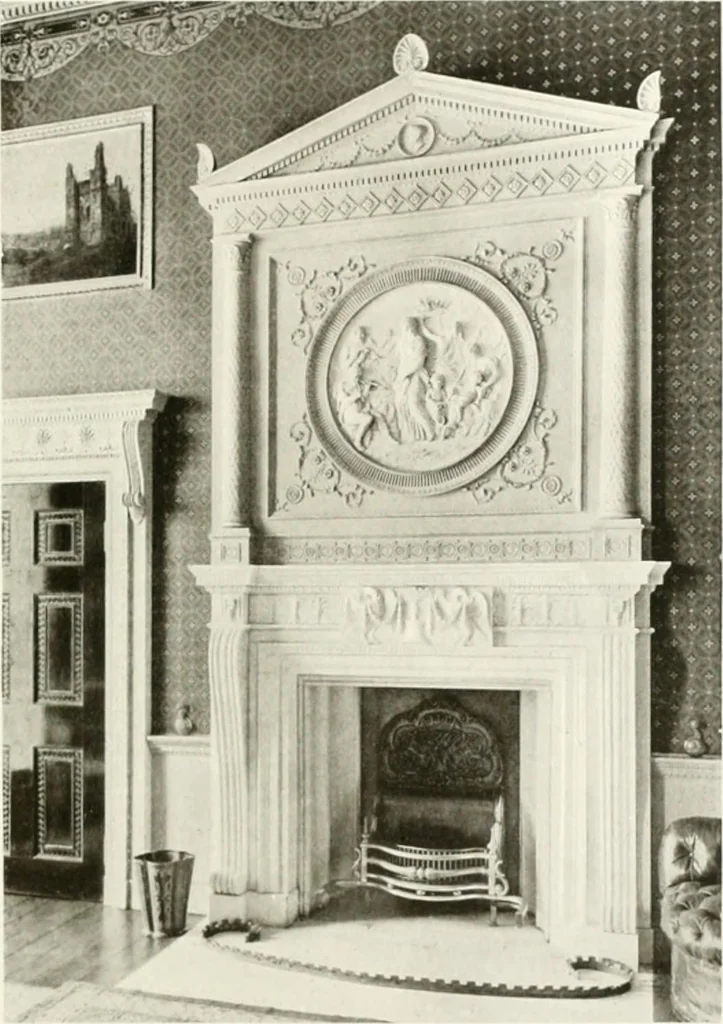 An illustration from Robert Adam & his brothers; their lives, work & influence on English architecture, decoration and furniture, 1916, leaf 242