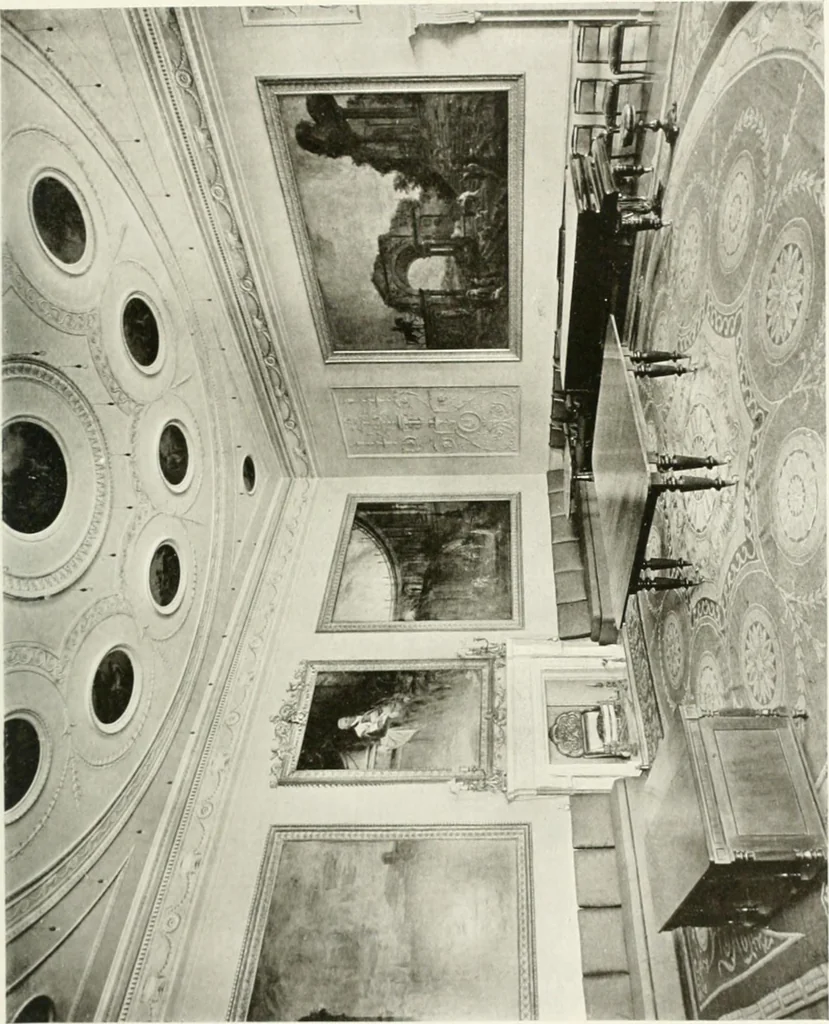 An illustration from Robert Adam & his brothers; their lives, work & influence on English architecture, decoration and furniture, 1916, leaf 244