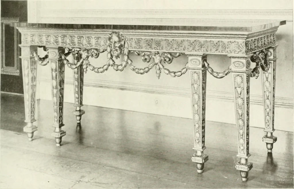 An illustration from Robert Adam & his brothers; their lives, work & influence on English architecture, decoration and furniture, 1916, leaf 248
