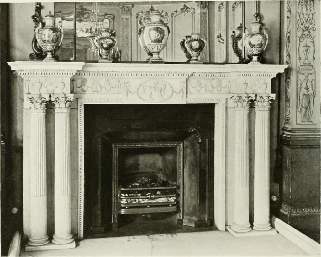 An illustration from Robert Adam & his brothers; their lives, work & influence on English architecture, decoration and furniture, 1916, leaf 25