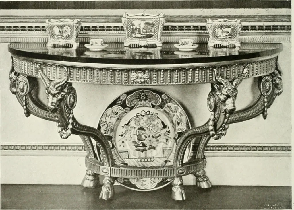 An illustration from Robert Adam & his brothers; their lives, work & influence on English architecture, decoration and furniture, 1916, leaf 253