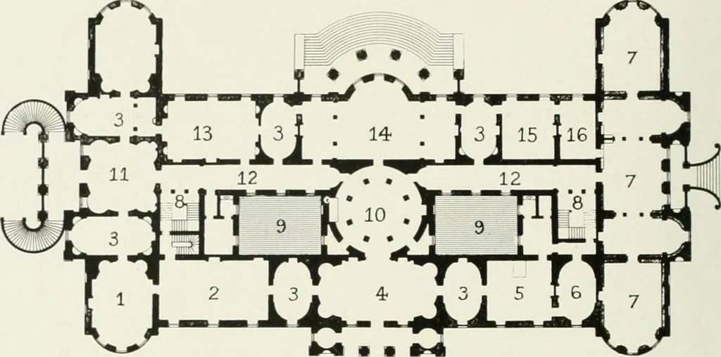 An illustration from Robert Adam & his brothers; their lives, work & influence on English architecture, decoration and furniture, 1916, leaf 261