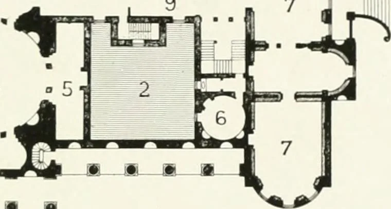 An illustration from Robert Adam & his brothers; their lives, work & influence on English architecture, decoration and furniture, 1916, leaf 262