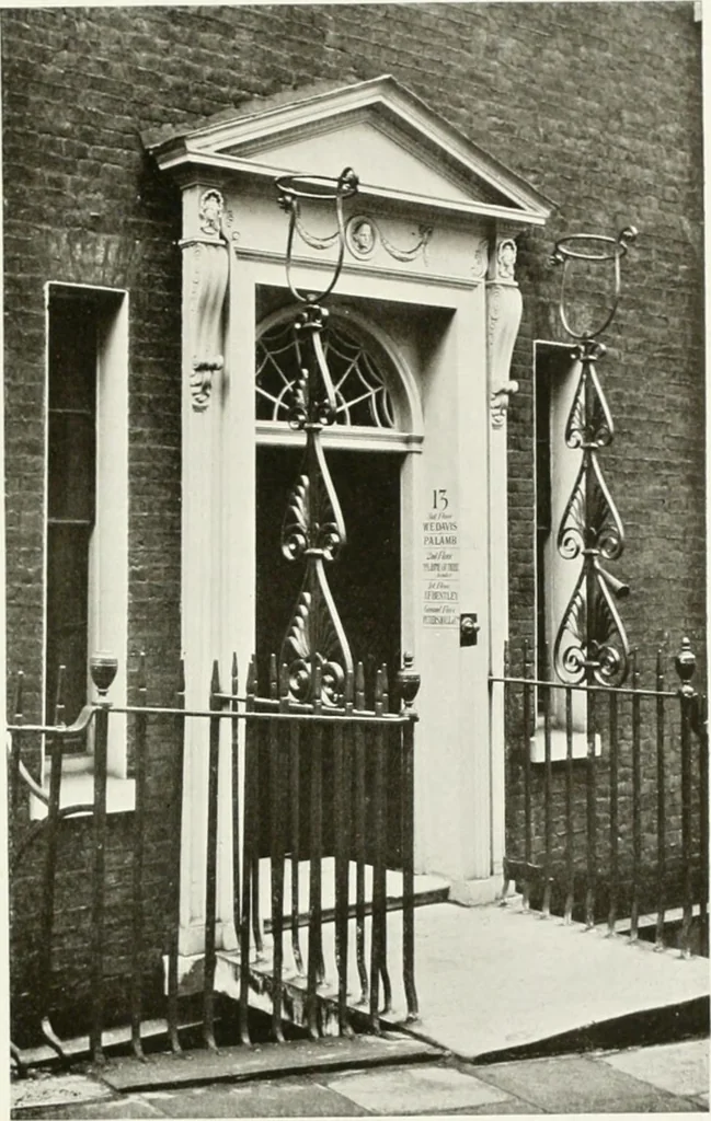 An illustration from Robert Adam & his brothers; their lives, work & influence on English architecture, decoration and furniture, 1916, leaf 272