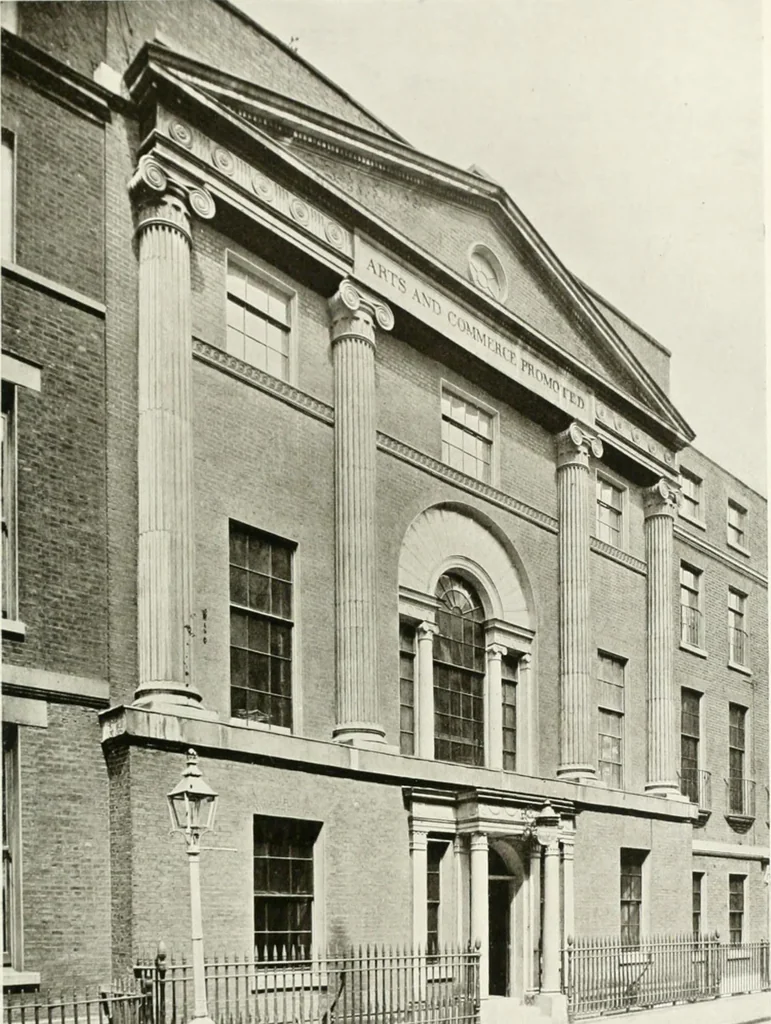 An illustration from Robert Adam & his brothers; their lives, work & influence on English architecture, decoration and furniture, 1916, leaf 274