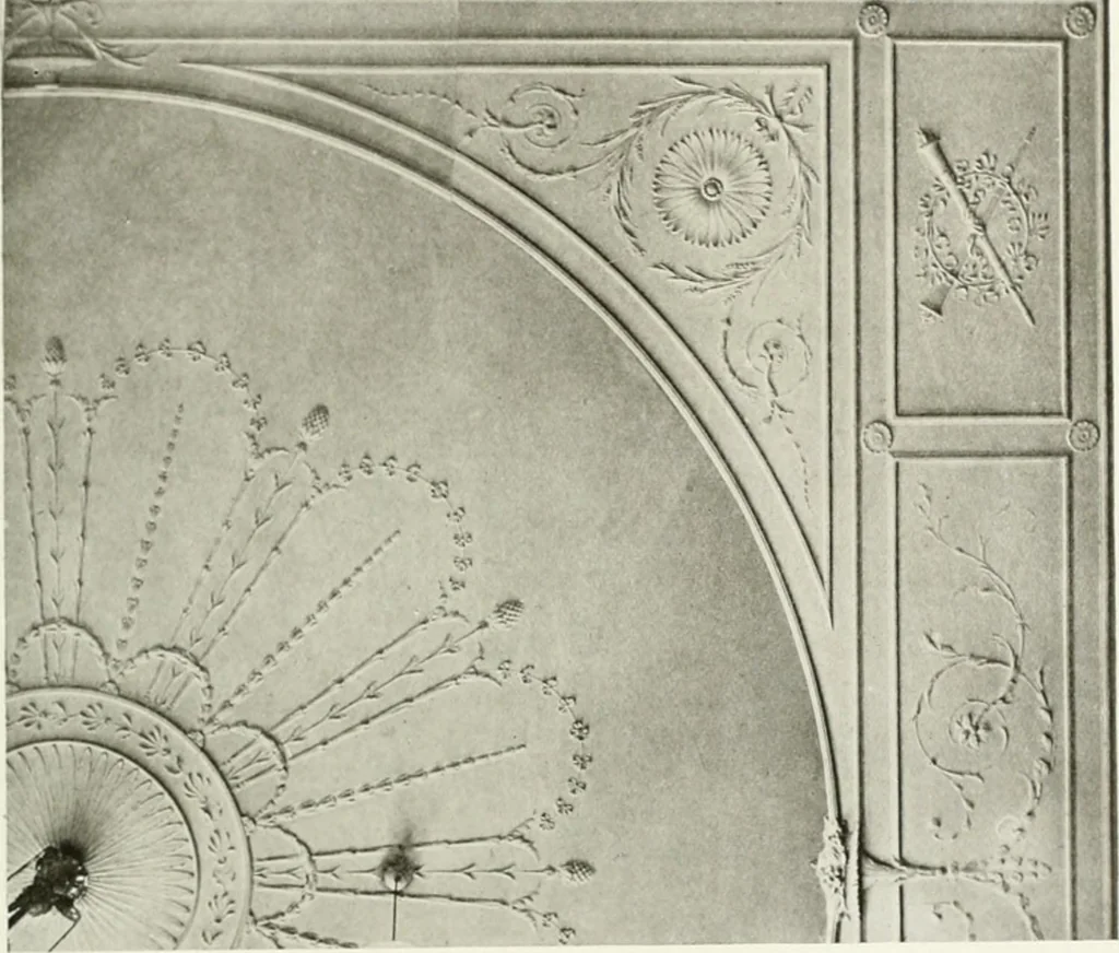 An illustration from Robert Adam & his brothers; their lives, work & influence on English architecture, decoration and furniture, 1916, leaf 278