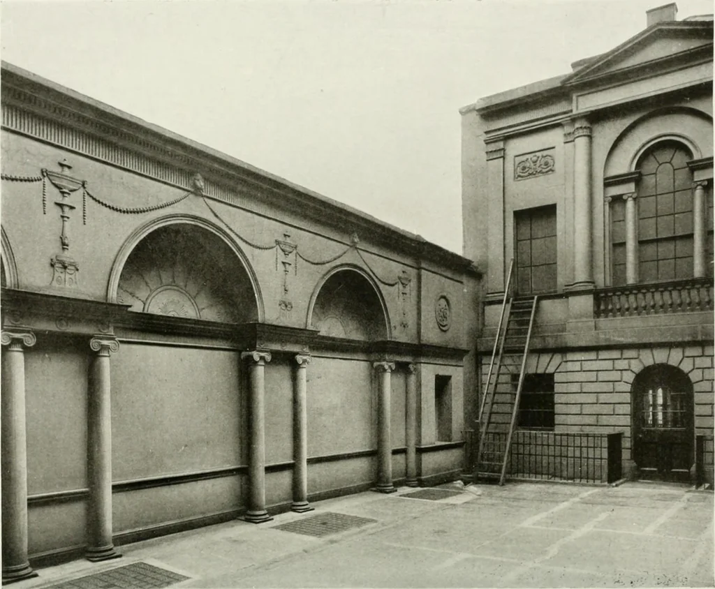 An illustration from Robert Adam & his brothers; their lives, work & influence on English architecture, decoration and furniture, 1916, leaf 287