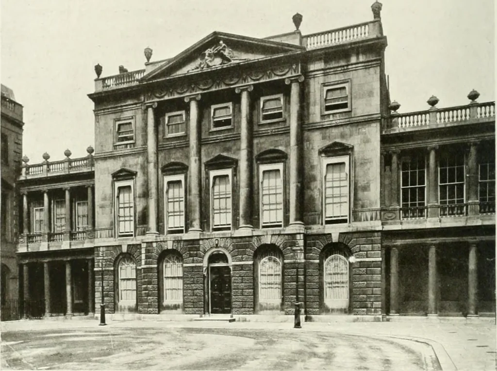 An illustration from Robert Adam & his brothers; their lives, work & influence on English architecture, decoration and furniture, 1916, leaf 289