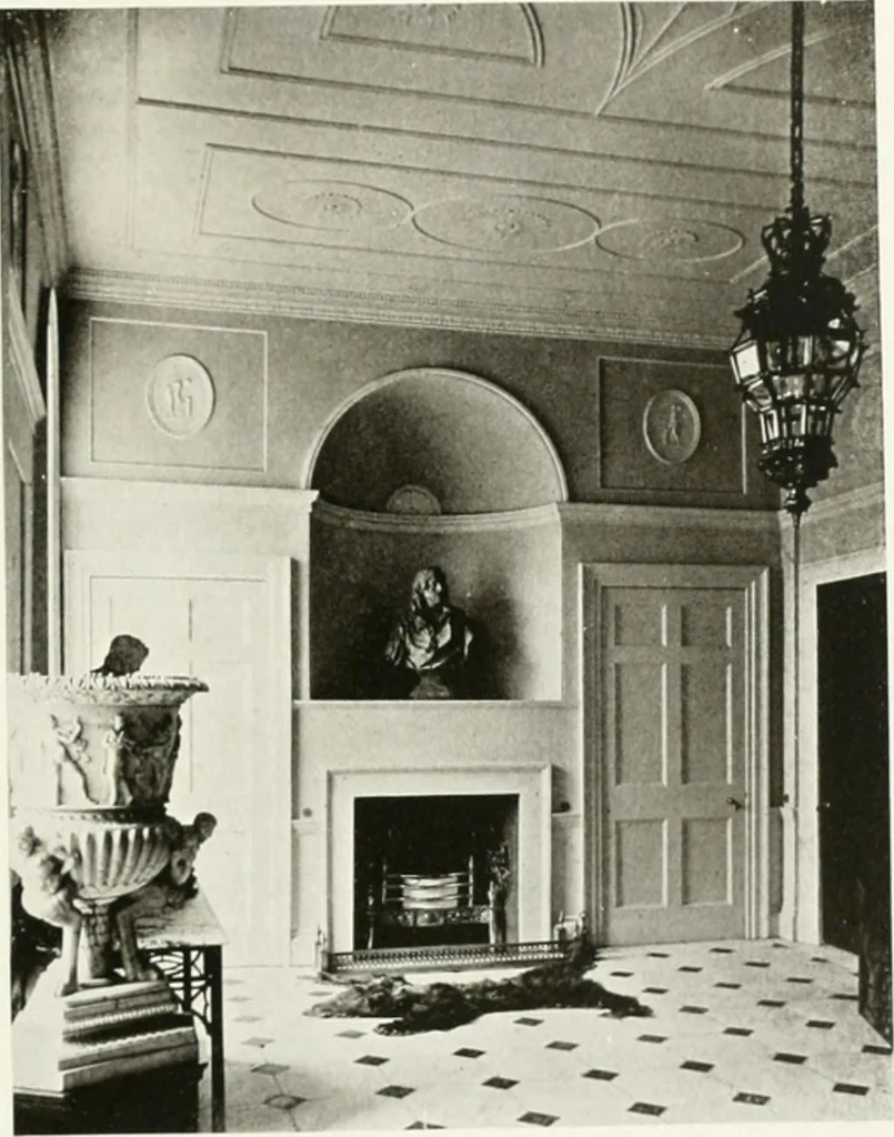 An illustration from Robert Adam & his brothers; their lives, work & influence on English architecture, decoration and furniture, 1916, leaf 290