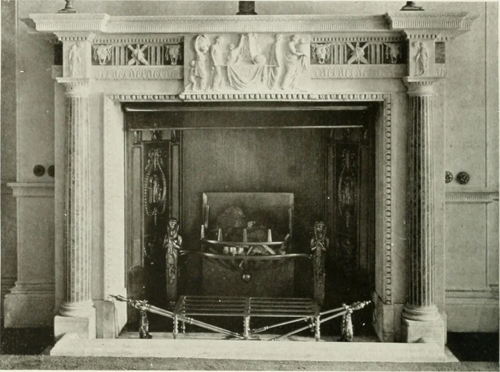 An illustration from Robert Adam & his brothers; their lives, work & influence on English architecture, decoration and furniture, 1916, leaf 291