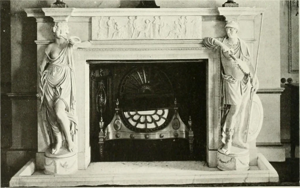 An illustration from Robert Adam & his brothers; their lives, work & influence on English architecture, decoration and furniture, 1916, leaf 291