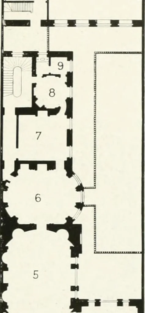 An illustration from Robert Adam & his brothers; their lives, work & influence on English architecture, decoration and furniture, 1916, leaf 294