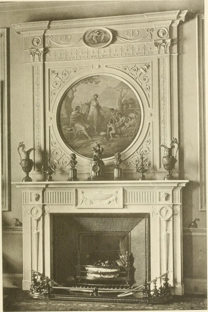 An illustration from Robert Adam & his brothers; their lives, work & influence on English architecture, decoration and furniture, 1916, leaf 298