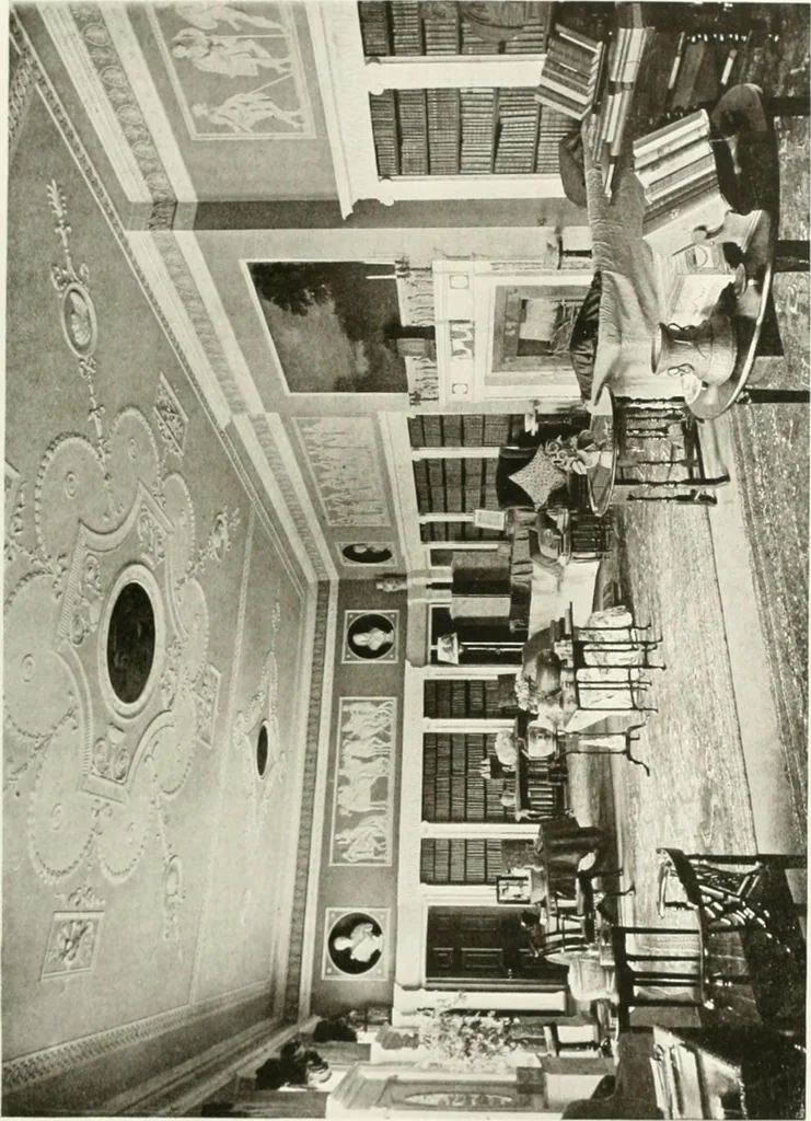 An illustration from Robert Adam & his brothers; their lives, work & influence on English architecture, decoration and furniture, 1916, leaf 310