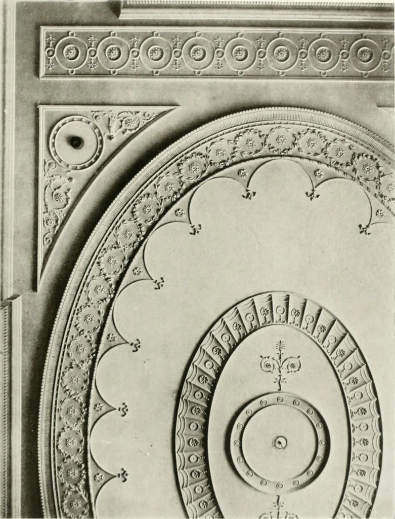 An illustration from Robert Adam & his brothers; their lives, work & influence on English architecture, decoration and furniture, 1916, leaf 312