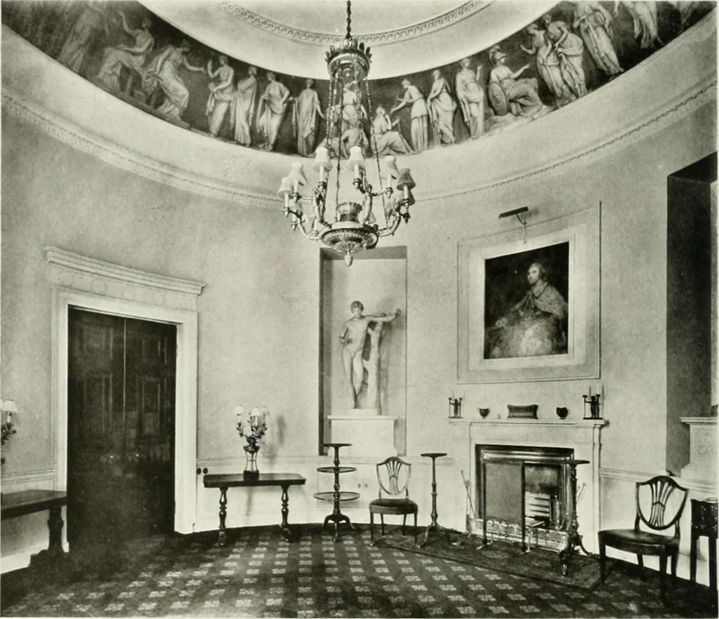 An illustration from Robert Adam & his brothers; their lives, work & influence on English architecture, decoration and furniture, 1916, leaf 315