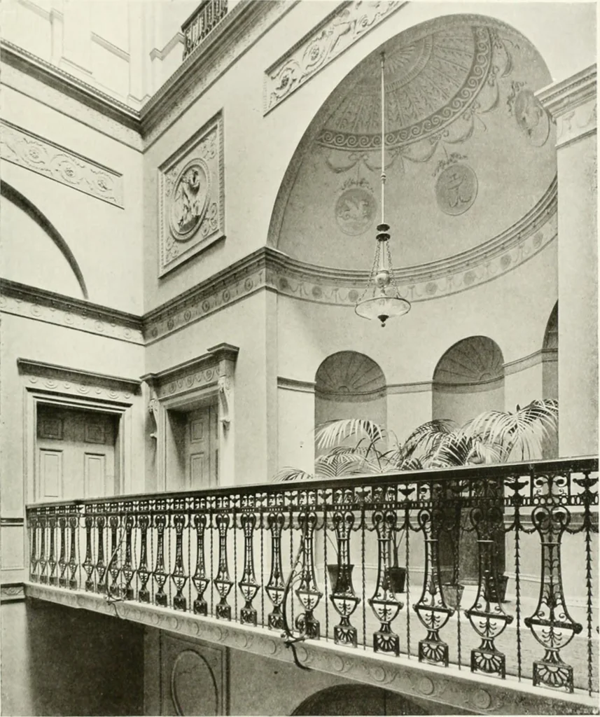 An illustration from Robert Adam & his brothers; their lives, work & influence on English architecture, decoration and furniture, 1916, leaf 316