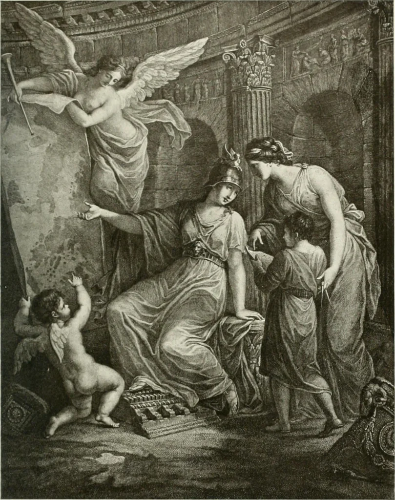 An illustration from Robert Adam & his brothers; their lives, work & influence on English architecture, decoration and furniture, 1916, leaf 36