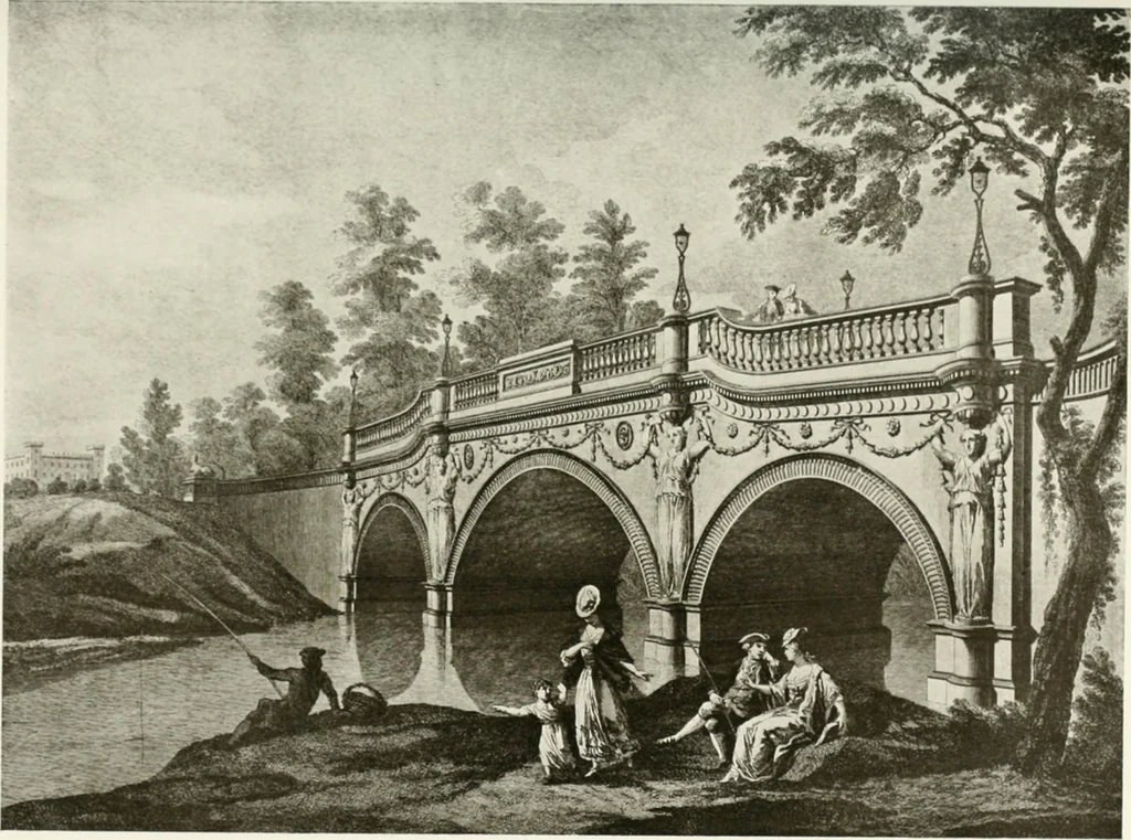An illustration from Robert Adam & his brothers; their lives, work & influence on English architecture, decoration and furniture, 1916, leaf 46