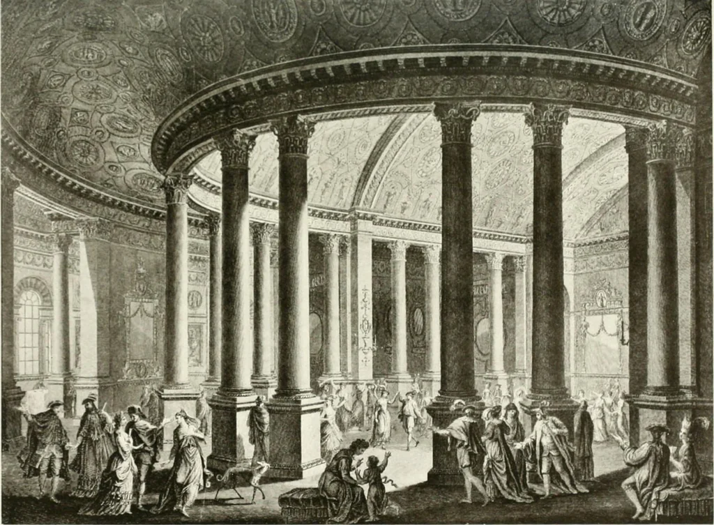 An illustration from Robert Adam & his brothers; their lives, work & influence on English architecture, decoration and furniture, 1916, leaf 52
