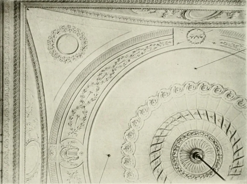 An illustration from Robert Adam & his brothers; their lives, work & influence on English architecture, decoration and furniture, 1916, leaf 55