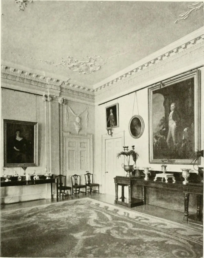 An illustration from Robert Adam & his brothers; their lives, work & influence on English architecture, decoration and furniture, 1916, leaf 68