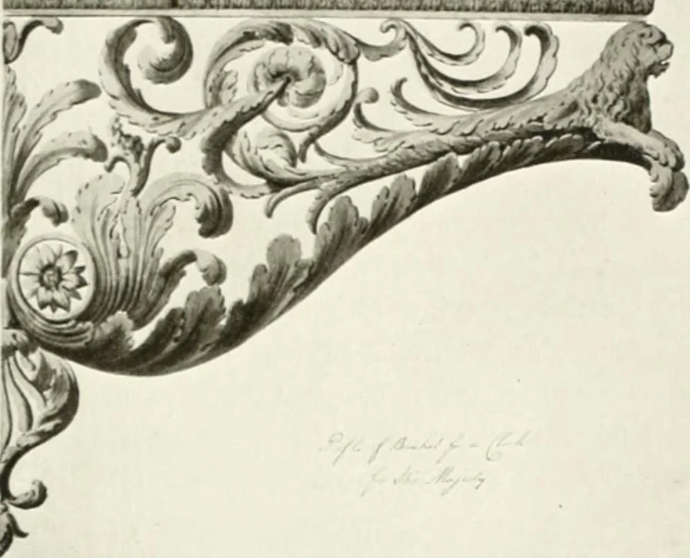 An illustration from Robert Adam & his brothers; their lives, work & influence on English architecture, decoration and furniture, 1916, leaf 72