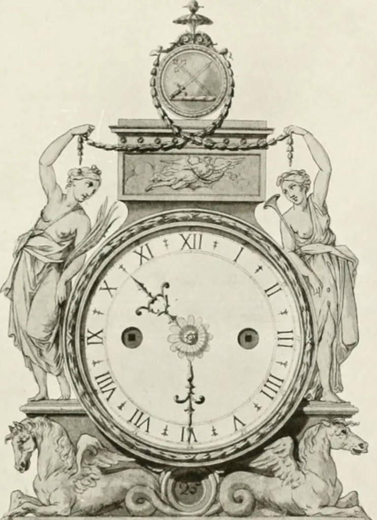An illustration from Robert Adam & his brothers; their lives, work & influence on English architecture, decoration and furniture, 1916, leaf 84