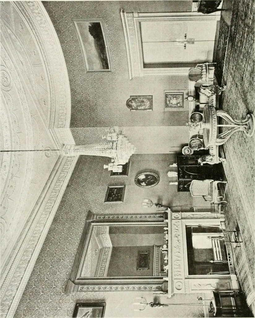 An illustration from Robert Adam & his brothers; their lives, work & influence on English architecture, decoration and furniture, 1916, leaf 87