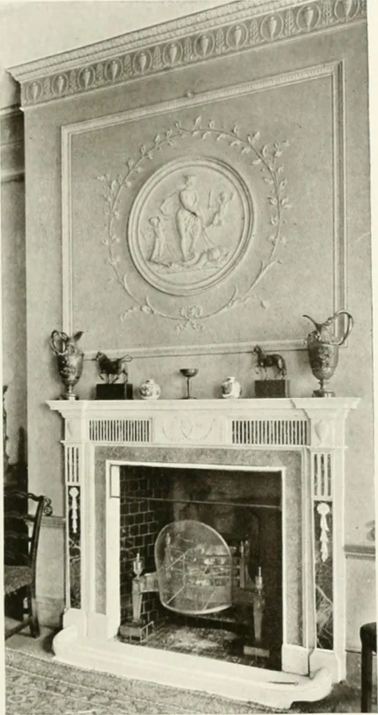 An illustration from Robert Adam & his brothers; their lives, work & influence on English architecture, decoration and furniture, 1916, leaf 88